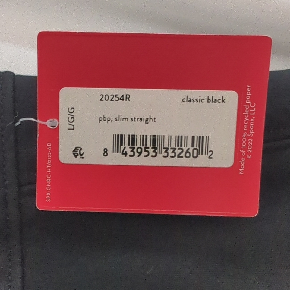SPANX Black Women's Tailored Stretch Trousers - Picture 3 of 9
